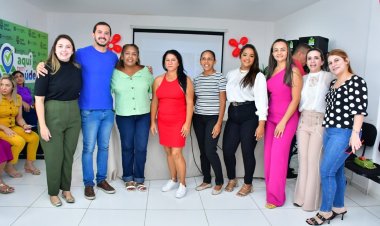 Mamães do CEO são homenageadas em ação na Secretaria de Saúde