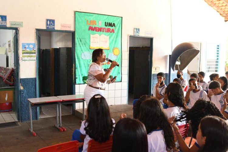 Alunos participam de atividade em alusão ao dia da Matemática