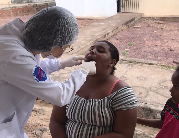 Saúde Bucal de Floriano realiza ações em alusão ao mês de combate ao Câncer de Bucal