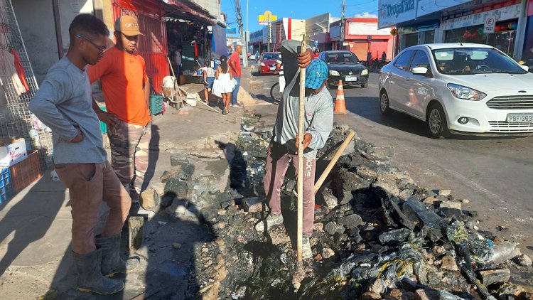 Infraestrutura de Floriano avança na recuperação de ruas e estrada rural