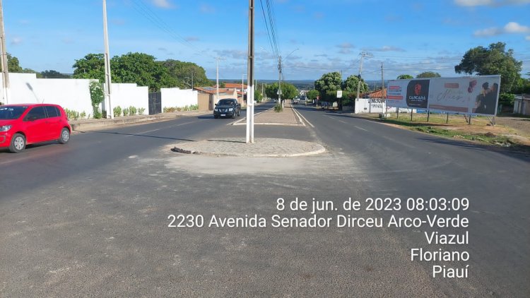 Infraestrutura de Floriano avança na recuperação de ruas e estrada rural