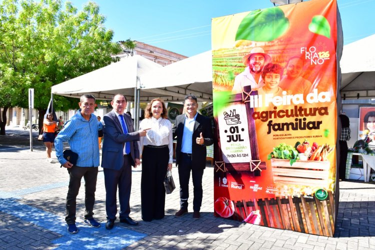 Dia da Bandeira e Feira da Agricultura marcam o sexto dia do aniversário de Floriano