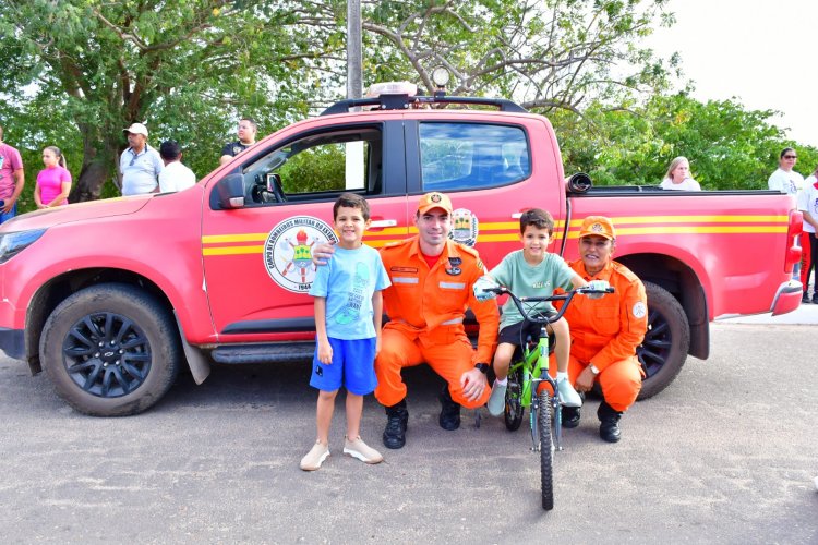 Passeio ciclístico de aniversário pelos 126 anos de Floriano foi um sucesso 