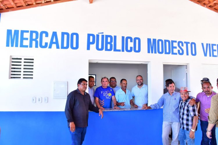 Prefeitura de Floriano entrega Mercado Público Modesto Vieira Camêlo reformado