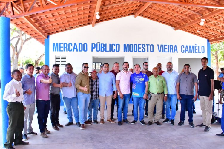 Prefeitura de Floriano entrega Mercado Público Modesto Vieira Camêlo reformado