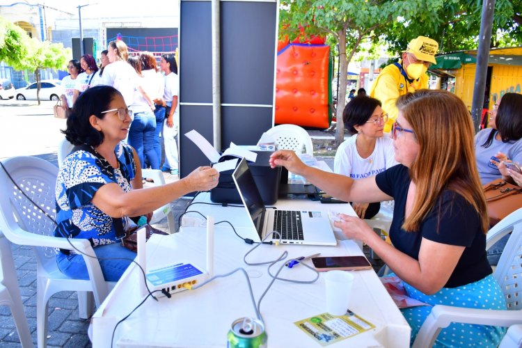 Assistência Social comemora os 126 anos de Floriano levando serviços à população