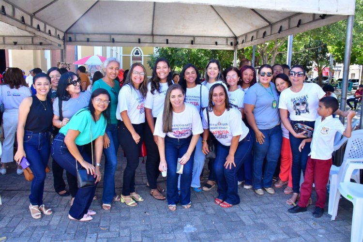 Assistência Social comemora os 126 anos de Floriano levando serviços à população