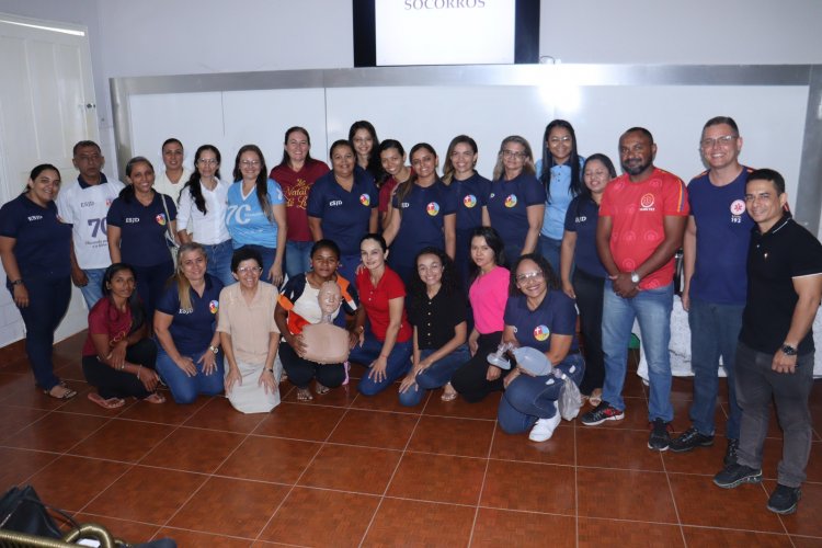 Equipe técnica do SAMU ministra curso de Suporte Básica de Vida