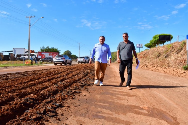 Superintendência de Trânsito acompanha obra de recapeamento da BR230 em Floriano