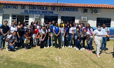 Estudantes de enfermagem fazem visita técnica ao Centro de Zoonoses de Floriano