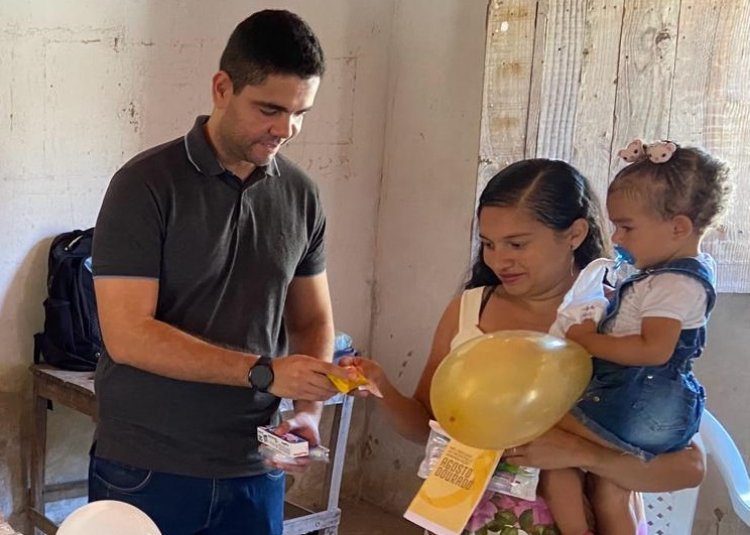 Saúde Bucal e PSF realizam ação "Agosto Dourado" na localidade Caldeirão