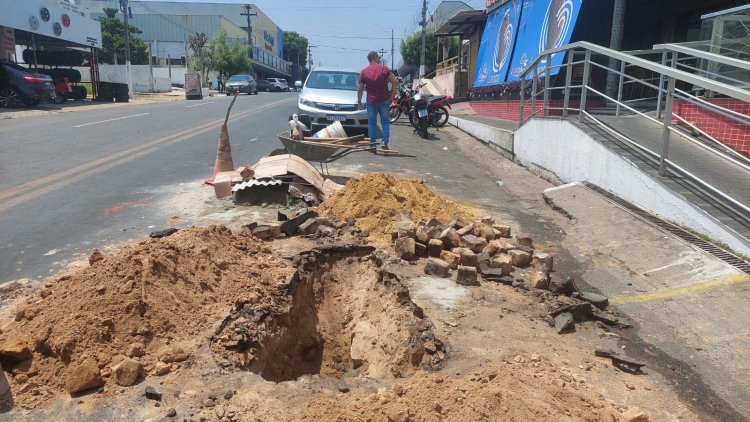 Infraestrutura: Serviço de tapa-buracos chega a mais seis bairros de Floriano