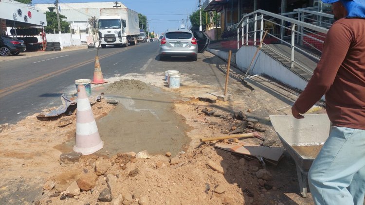 Infraestrutura: Serviço de tapa-buracos chega a mais seis bairros de Floriano