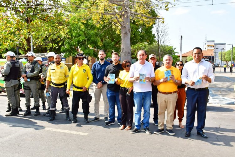 Sutran de Floriano abre Campanha Nacional de Trânsito pedindo paz