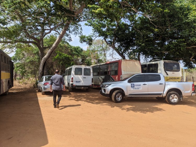 Secretaria de Educação de Floriano realiza vistoria no transporte escolar do município