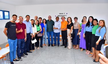 Educação de Floriano entrega ampliação da Creche Solimar Alencar