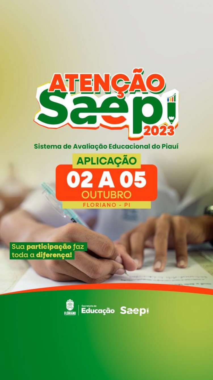 Educação de Floriano começa a aplicar provas do SAEPI