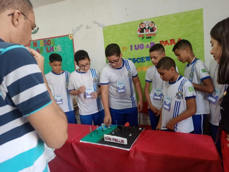 Educação de Floriano realiza Feira de Ciências na Escola Getúlio Vargas