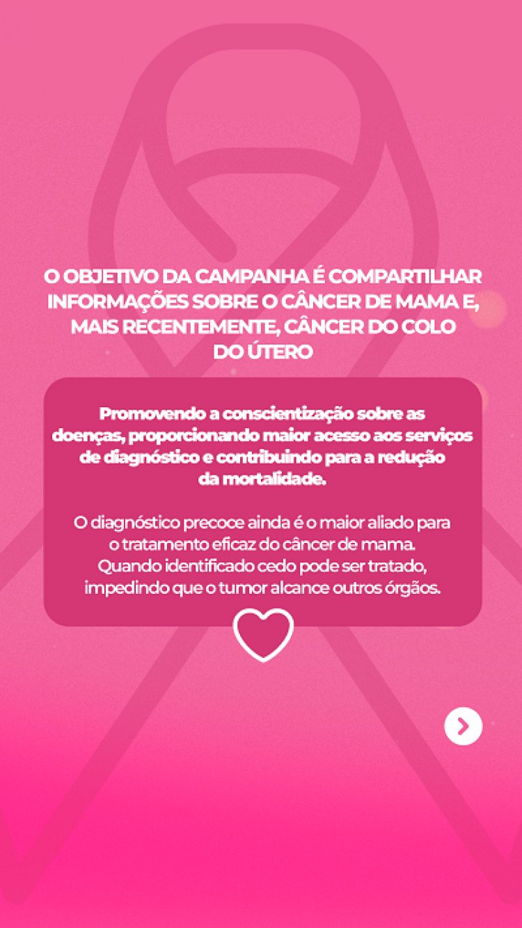 Campanha do Outubro Rosa chama atenção para prevenção