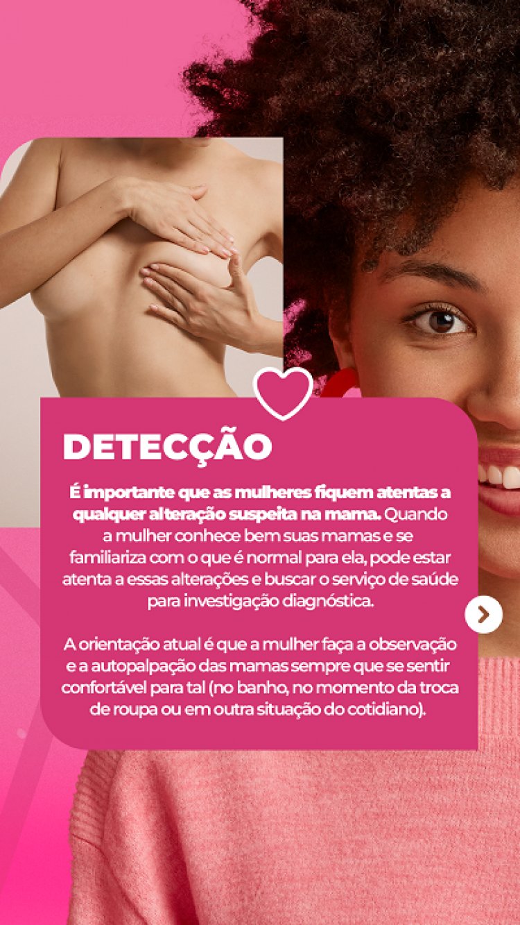 Campanha do Outubro Rosa chama atenção para prevenção