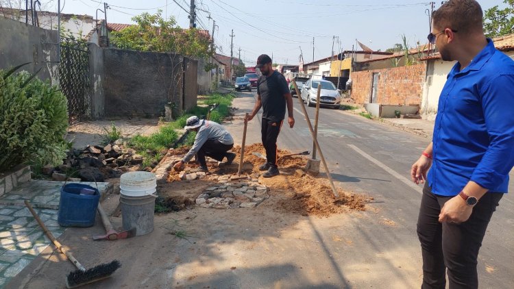 Infraestrutura: operação tapa-buracos faz manutenção em 20 ruas de dez bairros de Floriano