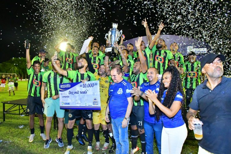 Prefeitura realiza grande final da Copa Floriano com Estádio Tiberão lotado