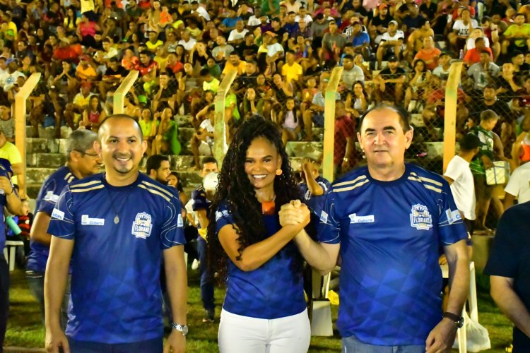 Prefeitura realiza grande final da Copa Floriano com Estádio Tiberão lotado