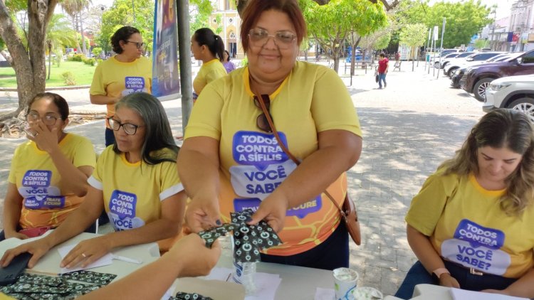 CTA realiza ação em alusão ao mês de prevenção à Sífilis