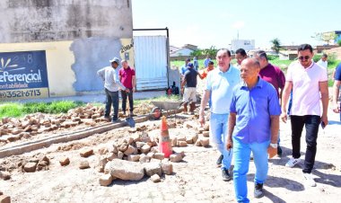 Floriano: prefeito e secretários visitam ruas contempladas pelo PLANMOB