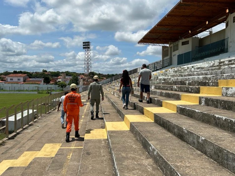 Tiberão de Floriano é liberado pelos Bombeiros para sediar jogos do Piauiense