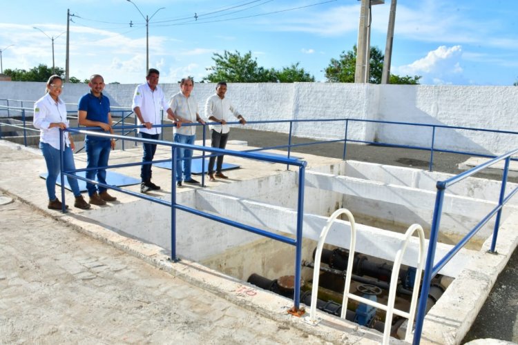 Prefeitura de Floriano conclui a 3ª Estação Elevatória do Sistema de Esgoto Sanitário da cidade e ampliará atendimento à população