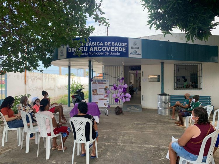 UBS Dirceu Arcoverde realiza ação alusiva ao Janeiro Roxo