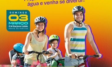 Escola municipal de Floriano programa atividade de ciclismo “1º Pedal Escola-Família” com pais e alunos