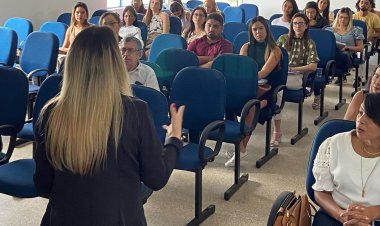 Março Vermelho: Saúde promove treinamento sobre o manejo de Tuberculose