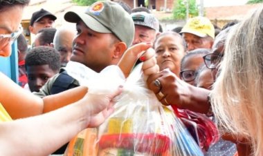 Semana Santa: Prefeitura de Floriano entrega 8 mil cestas básicas para famílias carentes
