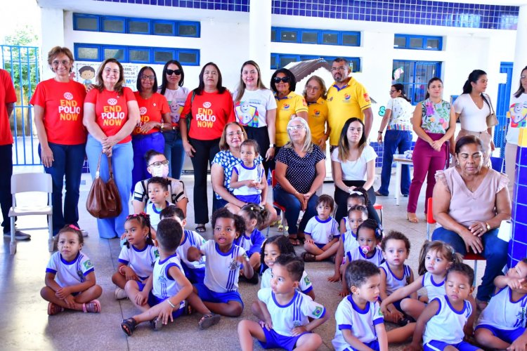 Floriano realiza Dia D de Vacinação Contra a Poliomielite