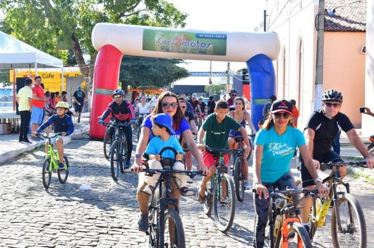 Floriano 127 anos: Passeio Ciclístico 2024 reúne centenas de ciclistas de todas as idades