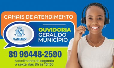 Ouvidoria-Geral de Floriano registra mais de 1.500 manifestações em 2024