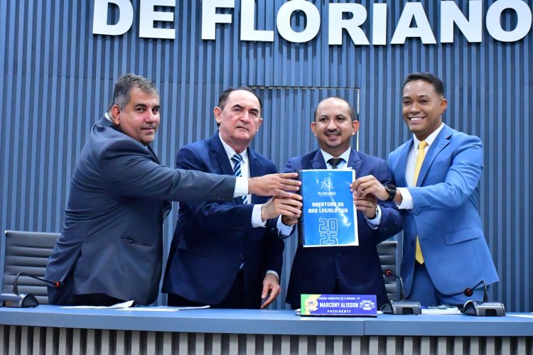 Mensagem do prefeito Antônio Reis marca abertura do Ano Legislativo em Floriano