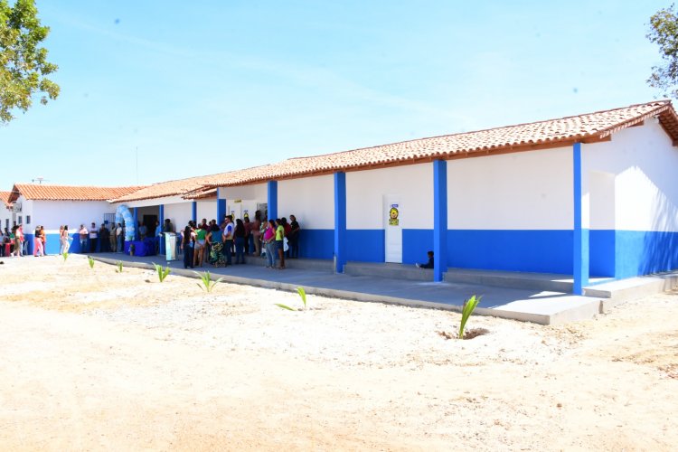 128 anos: Prefeitura de Floriano entrega reforma e ampliação das escolas José Francisco Dutra e Aldenira Nunes