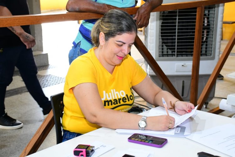 Floriano realiza Dia D da Campanha Julho Amarelo com ação de combate às hepatites virais