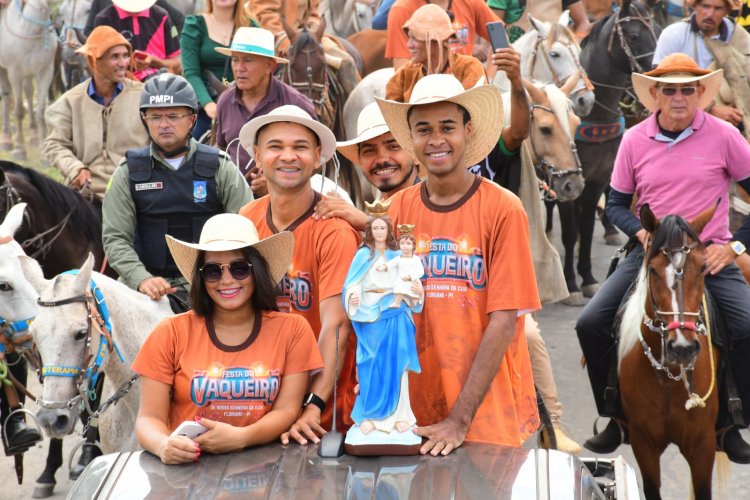 Prefeitura de Floriano apoia Festa do Vaqueiro realizada no Festejo de Nossa Senhora da Guia
