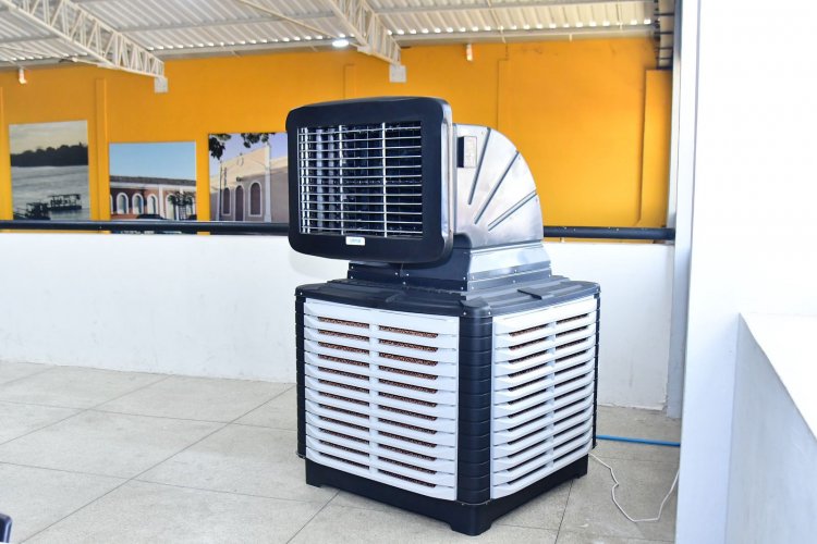 Prefeitura de Floriano instala climatizadores de ar no Mercado Público Municipal