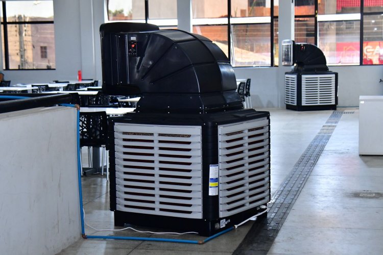 Prefeitura de Floriano instala climatizadores de ar no Mercado Público Municipal