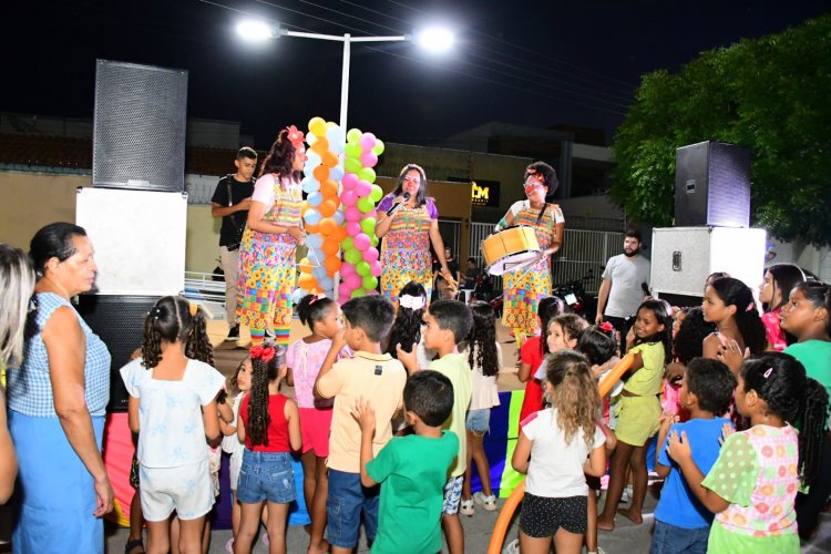 Assistência Social de Floriano comemora o Dia das Crianças com festas na sede e no campo