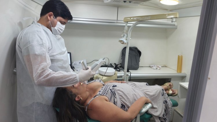 Ônibus do 'Implante Odontológico' conclui segunda etapa de atendimentos gratuitos em Floriano