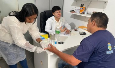 Motoristas do município recebem ações de saúde na Campanha Novembro Azul