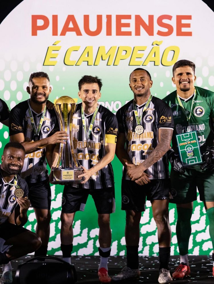 Corisabbá conquista título histórico na série B do Campeonato Piauiense com apoio da Prefeitura de Floriano 