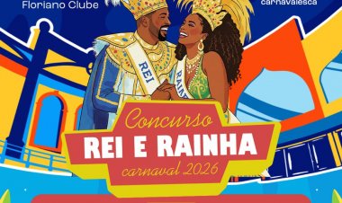 Secretaria de Cultura abre inscrições para a escolha do Rei e Rainha do Carnaval de Floriano 