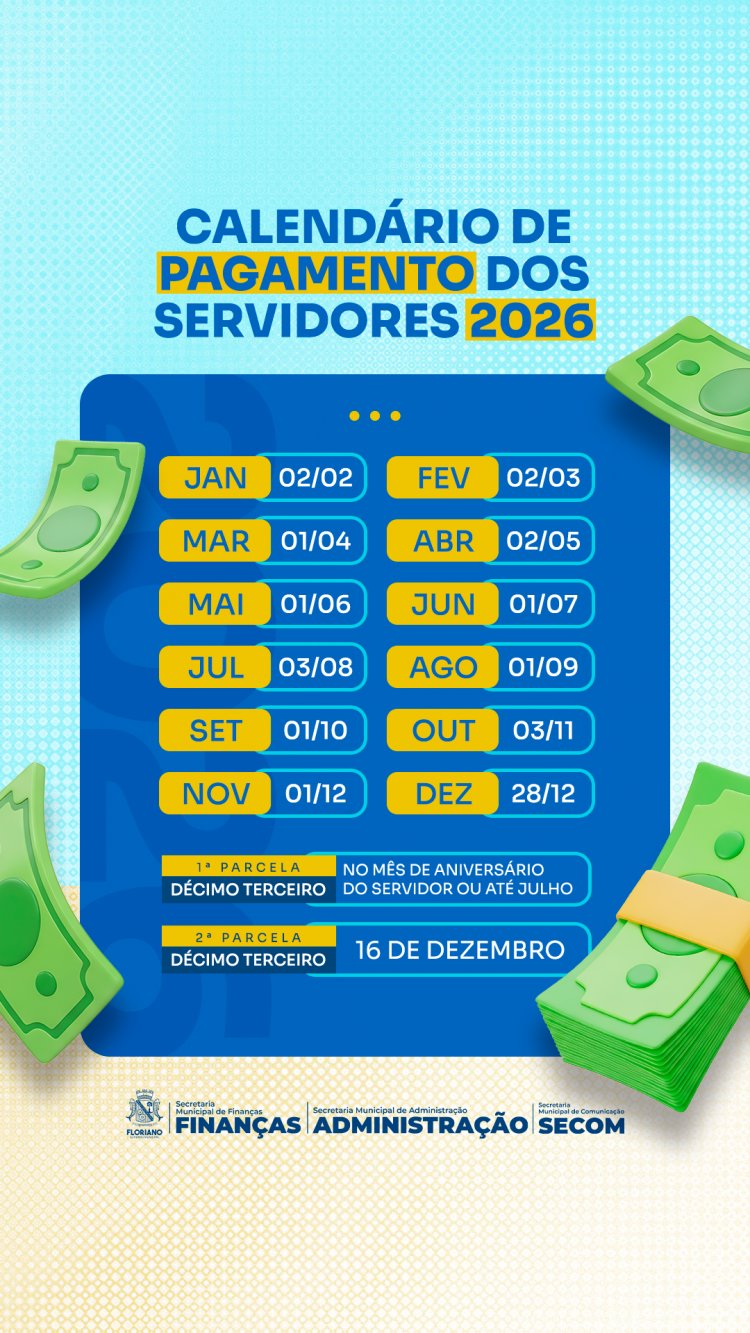 Calendário de Pagamento 2025